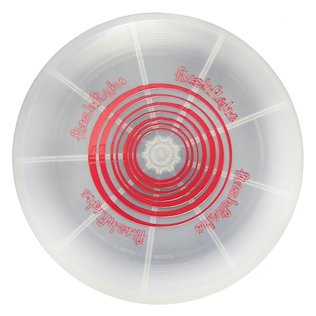 Nite Ize 2023 Nite Ize Flashflight Light Up Flying Disc, Red NIT-FFD-08-10